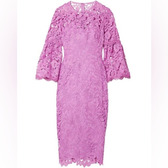 BNWT Lila Rose Purple lace midi dress sz 6US - Picture 2 of 10
